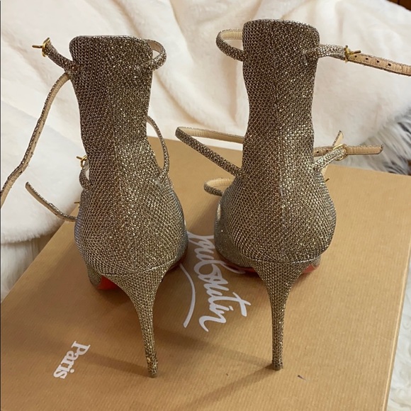 Christian Louboutin Glitter Heels - Picture 10 of 16
